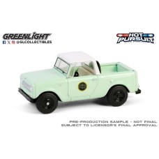 GL43035-A - 1/64 HOT PURSUIT SPECIAL EDITION - U.S CUSTOMS AND BORDER PROTECTION BORDER PATROL - 1969 HARVESTER SCOUT HALF CAB