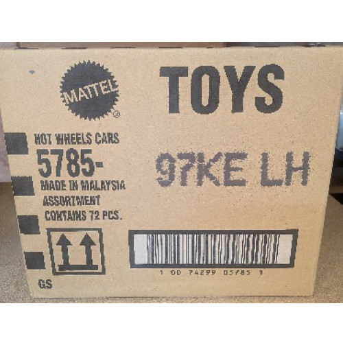 MHW5785-97KE - HOT WHEELS x72 LATEST ASSORTMENT-SEALED MHW5785-97KE - HOT WHEELS x72 LATEST ASSORTMENT-SEALED