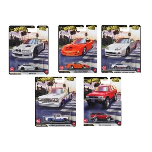 MHWGJT68-978F - X10 HOTWHEELS PREMIER BOULEVARD ASST