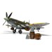 AX17001A - 1/24 SUPERMARINE SPITFIRE MK.IXC - FLYING DRAY (PLASTIC KIT)