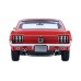 GL13707 - 1/18 1968 FORD MUSTANG COUPE - FORD RAINBOW OF COLORS - WEST COAST USA SPECIAL EDITION MUSTANG - FLOWER POWER RED