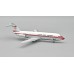 IF111DA0225P - 1/200 DAN-AIR LONDON BAC 111-401AK ONE-ELEVEN G-AXCP POLISHED WITH STAND
