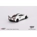 MGT00677-R - 1/64 CHEVROLET CORVETTE Z06 2023 ARCTIC WHITE (RHD)