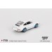 MGT00715-R - 1/64 PORSCHE 911 CARRERA RS 2.7 GRAND PRIX WHITE WITH BLUE LIVERY (RHD)