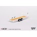 MGTAC21 - 1/64 CAR HAULER TRAILER WHITE