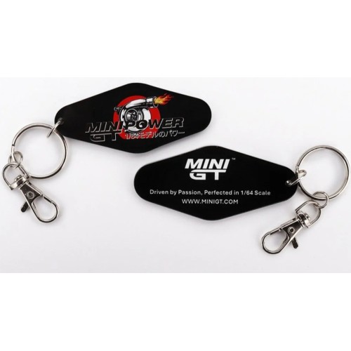 MGTOM035 - MINI GT KEY CHAIN - MINI GT TURBO POWER