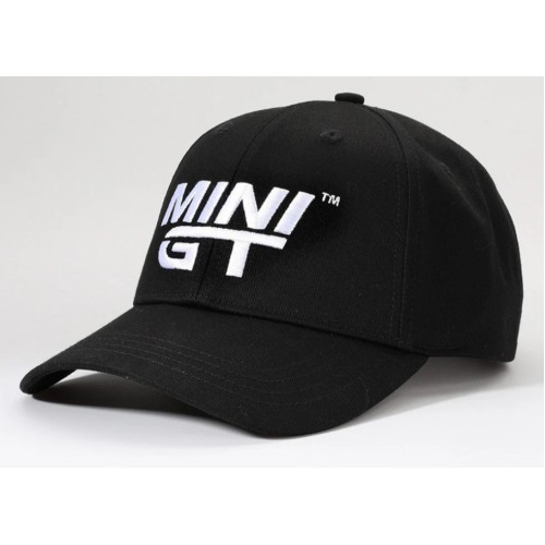 MGTOM036 - MINI GT CAP - BLACK WITH CLASSIC WHITE LOGO