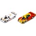 ATCYCOMBO64005 - 1/64 PORSCHE 962C SHELL COMBO LE MANS 1988 NO.18 AND DUNLOP SUPERCUP H.J.STUCK 1987 NO.17 (SPARKY X TINY X SHELL)