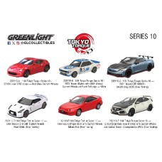 GL235110 - 1/64 TOKYO TORQUE SERIES 10 - (6 CAR SET) 6 PCS ASSORTMENT