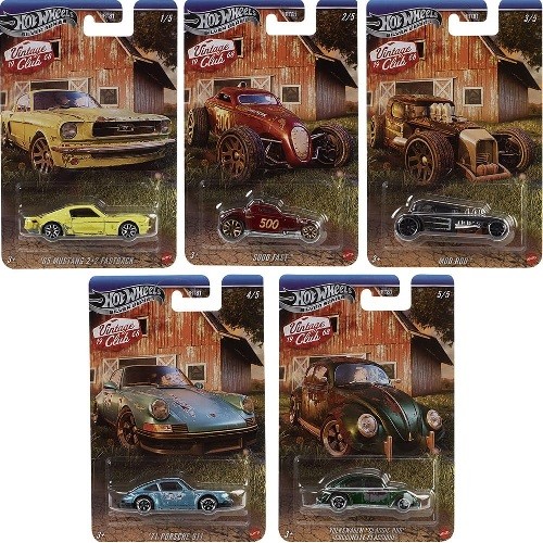 MHWHRT81-979H - 979H X10 HOTWHEELS VINTAGE CLUB ASSORTMENT