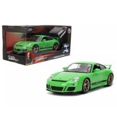 JAD34919 - 1/24 FAST AND FURIOUS PORSCHE 911 GT3 (997) GREEN