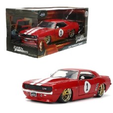 JAD36151 - 1/24 FAST AND FURIOUS - CHEVY CAMARO 1969 RED