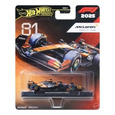 MHWHRV11-JKD81 - HOTWHEELS PREMIUM FORMULA 1 MCLAREN NO.81 OSCAR PIASTRI