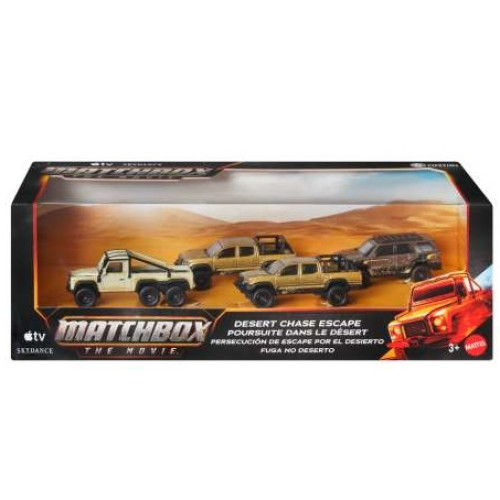 MATJMB53 - MATCHBOX MOVIE PROJECT CONVOY DESERT CHASE ESCAPE