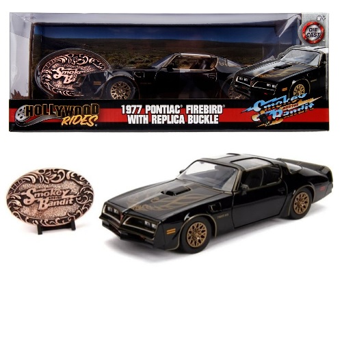 JAD30998 - 1/24 PONTIAC TRANS AM FIREBIRD SMOKEY AND THE BANDIT WITH BELT BUCKLE