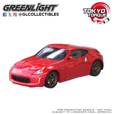 GL235110-A - 1/64 TOKYO TORQUE SERIES 10 - NISSAN 370Z COUPE 2009 - RED (NEW CUSTOM WHEELS)