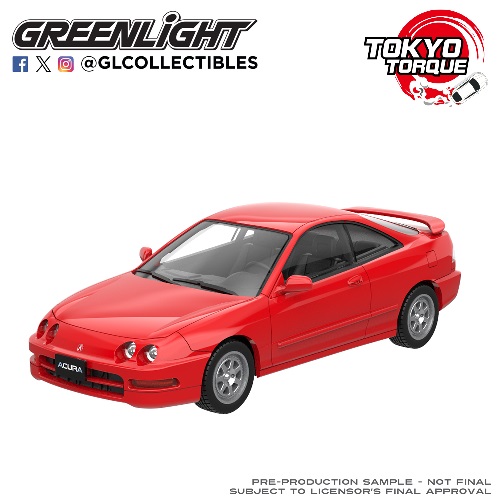 GL235110-E - 1/64 TOKYO TORQUE SERIES 10 - ACURA INTEGRA GS-R WITH CUSTOM WHEELS 1994 - MILANO RED (NEW TOOLING)