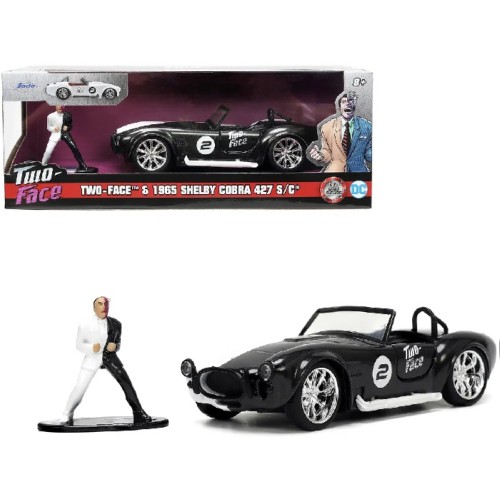 JAD33091 - 1/32 1965 SHELBY COBRA WITH TWO-FACE FIGURE