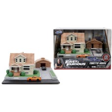 JAD33668 - JADA NANO DOM TORETTO HOUSE DIORAMA FAST AND FURIOUS