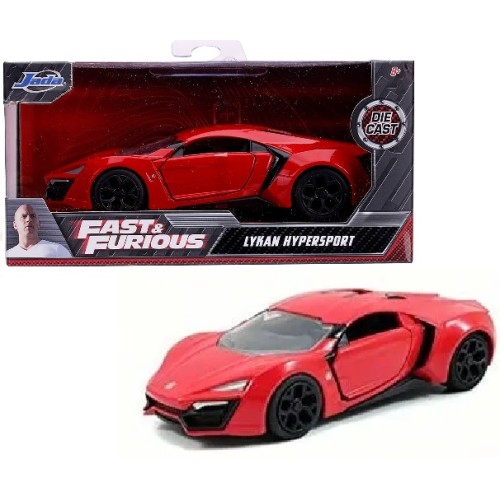 JAD97386 - 1/32 2014 LYKAN HYPERSPORT FAST AND FURIOUS 7 RED