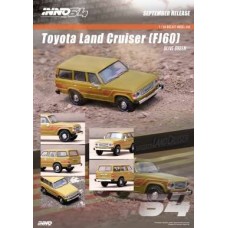 IN64FJ60OLGR - 1/64 TOYOTA LAND CRUISER FJ60, OLIVE GREEN