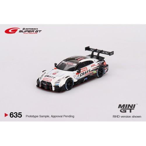 MGT00635-L - 1/64 NISSAN GT-R NISMO GT500 NO.3 NDDP RACING WITH B-MAX