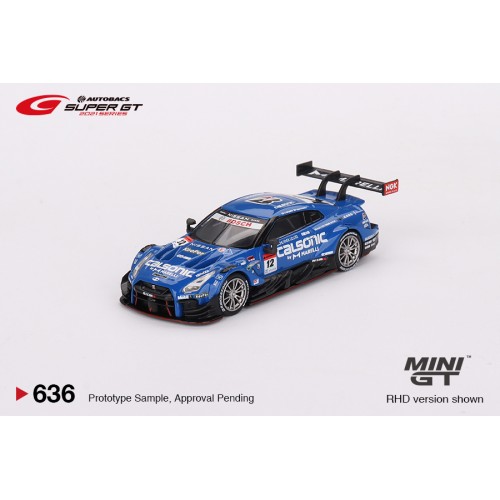 MGT00636-L - 1/64 NISSAN GT-R NISMO GT500 NO.12 TEAM IMPUL 2021 SUPER GT