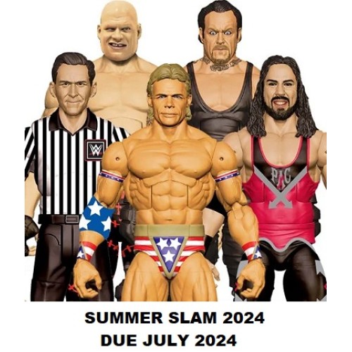 MATHVF76C- X5 X5 WWE SUMMER SLAM 2024 ELITE FIGURE ASSORTMENT