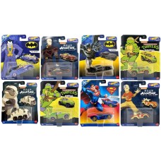 MHWHHB74-956T - X8 HOTWHEELS BEST OF CHARACTER CARS ASSORTMENT 2024