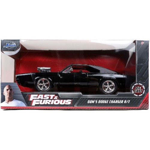 JAD97605 - 1/24 DOMS 1970 DODGE CHARGER R/T BLACK FAST AND FURIOUS
