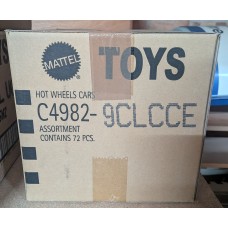 MHWC4982-9CLC - HOT WHEELS x72 CAR LONG CARD USA ASST