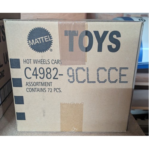 MHWC4982-9CLC - HOT WHEELS x72 CAR LONG CARD USA ASST