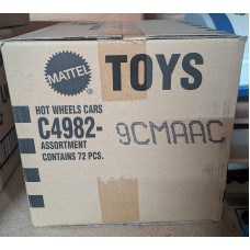 MHWC4982-9CMA - HOT WHEELS x72 CAR LONG CARD USA ASST