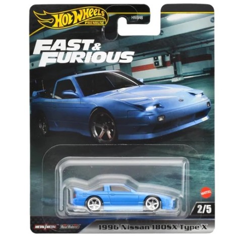 MHWHNW46-HVR62 - HOT WHEELS FAST AND FURIOUS 1996 NISSAN 180SX TYPE X 2/5 MHWHNW46-HVR62 - HOT WHEELS FAST AND FURIOUS 1996 NISSAN 180SX TYPE X 2/5