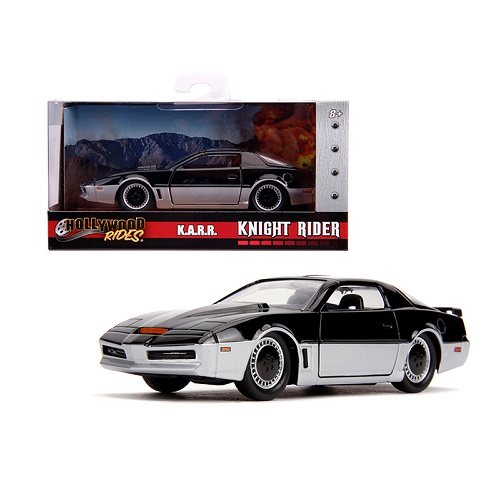 JAD31116 - 1/32 1982 PONTIAC FIREBIRD KNIGHT RIDER K.A.R.R BLACK AND SILVER