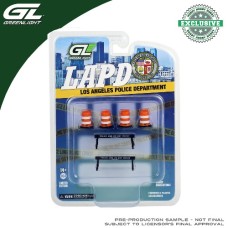 GL30560 - 1/64 LAPD ROAD ACCESSORY PARK - HOBBY EXCLUSIVE