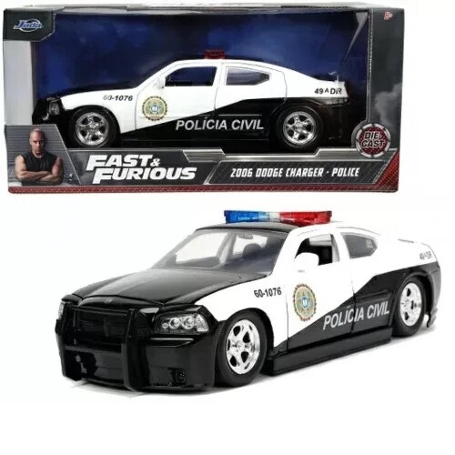 JAD33666 - 1/32 FF - 2006 DODGE CHARGER POLICE CAR