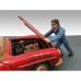 AD23790 - 1/18 MECHANIC KEN, BLUE (CAR NOT INCLUDED)