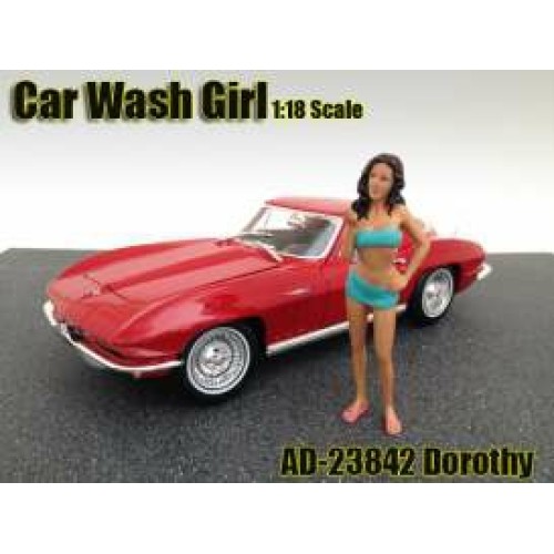 AD23842 - 1/18 CAR WASH GIRL DOROTHY