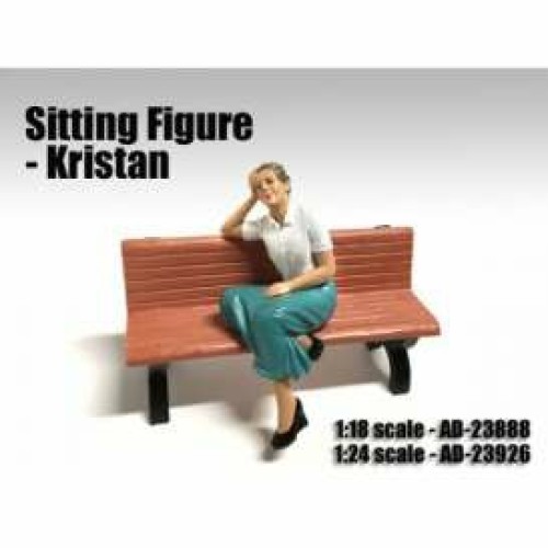 AD23926 - 1/24 SITTING FIGURE - KRISTAN