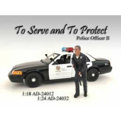 AD24012 - 1/18 POLICE OFFICER II