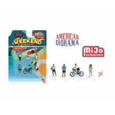 AD2402MJ - 1/64 WEEKEND WARRIORS, DIECAST FIGURES