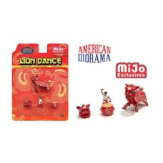 AD2403MJ - 1/64 LION DANCE, RED