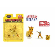 AD2404MJ - 1/64 LION DANCE 2, YELLOW