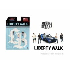 AD2415MJ - 1/64 TEAM LIBERTY WALK FIGURE SET OF 5 FIGURES