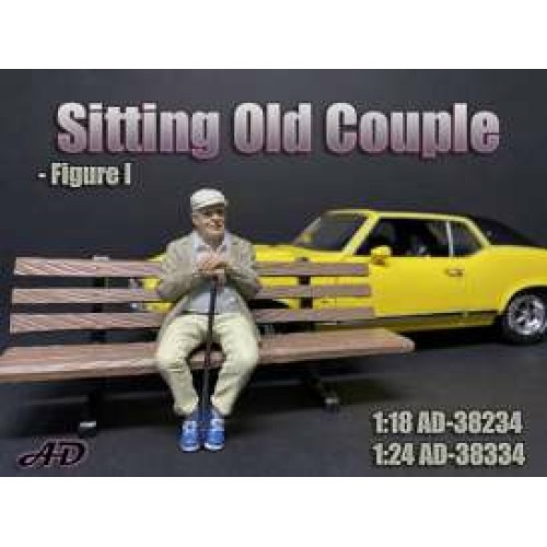 AD38234 - 1/18 SITTING OLD COUPLE NO.I