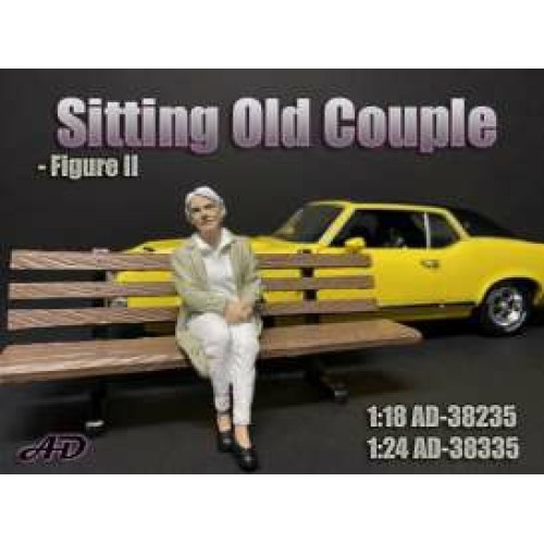 AD38235 - 1/18 SITTING OLD COUPLE NO.II