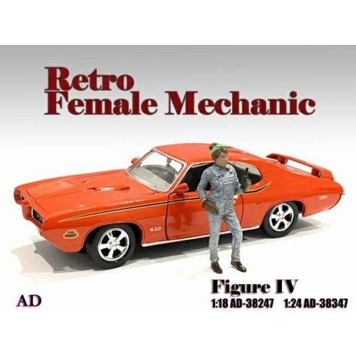 AD38247 - 1/18 RETRO FEMALE MECHANIC IV