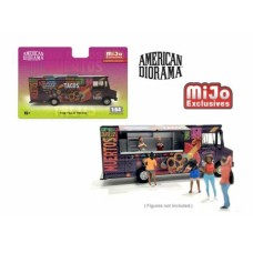 AD70100MJ - 1/64 TACO FOOD TRUCK
