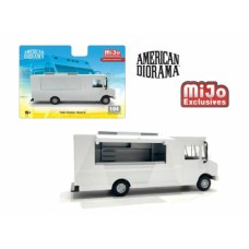 AD70200MJ - 1/64 PLAIN WHITE FOOD TRUCK